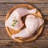 PIERNA DE POLLO CON PIEL POR PIEZA DE 200 GRS APROX