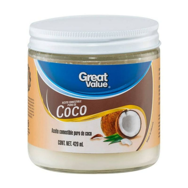 ACEITE COCO GREAT VALUE 429 GR