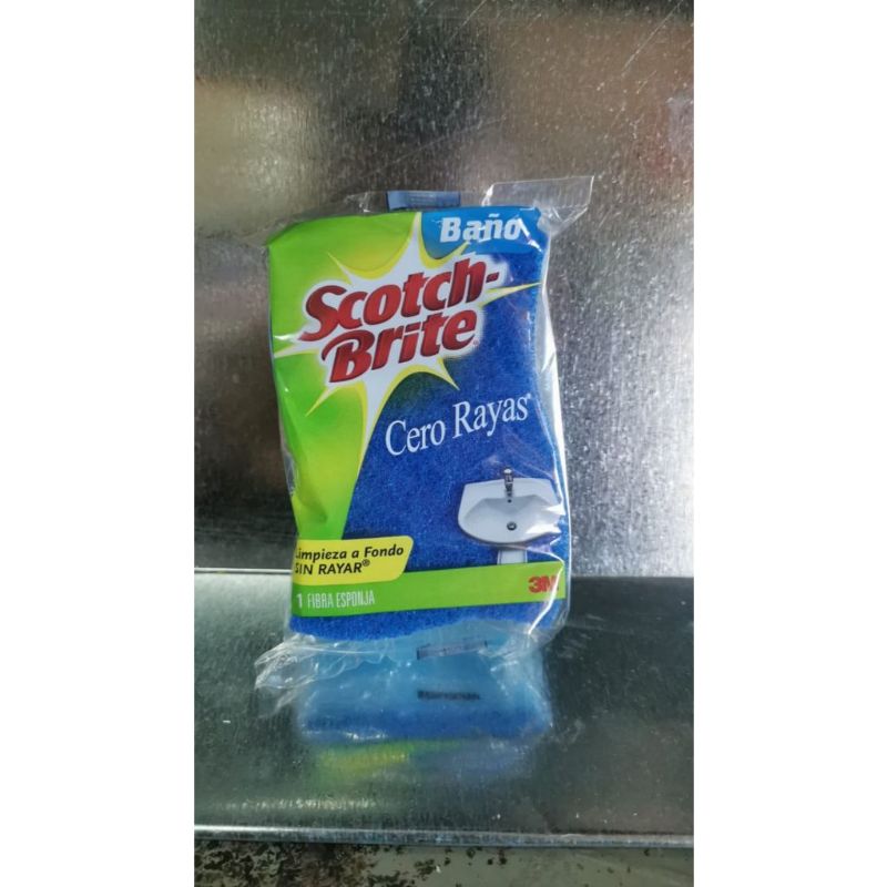 FIBRA ESPONJA SCOTCH BRITE CERO RAYAS