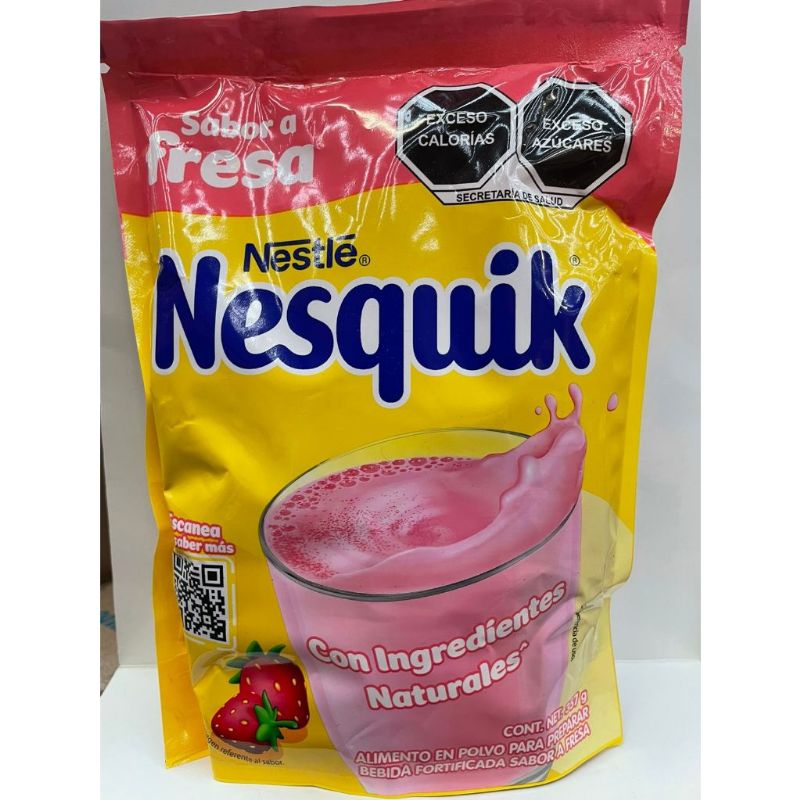 NESQUIK FRESA BOLSA 357 GRS