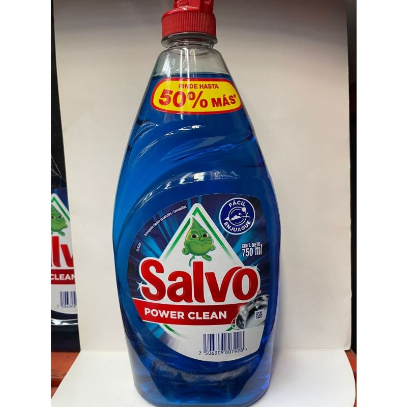 JABON SALVO LIQUIDO POWER CLEAN 750 ML