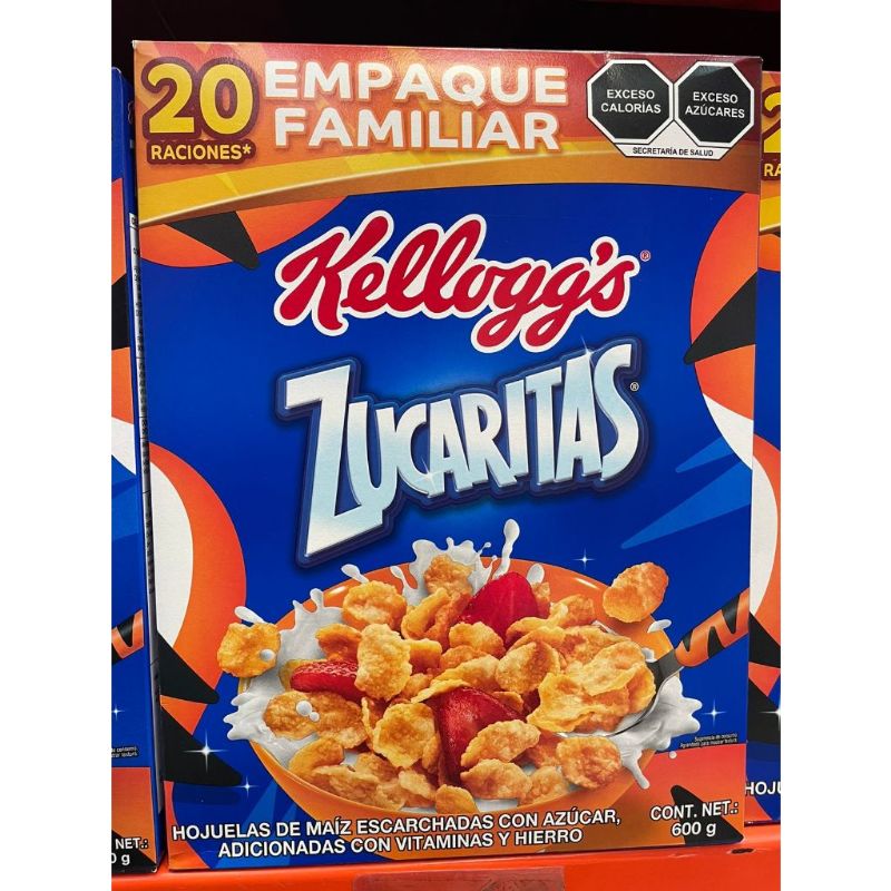 CEREAL ZUCARITAS KELLOGGS 600 GRS