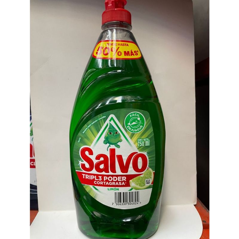 JABON SALVO LIQUIDO TRIPLE PODER 750 ML