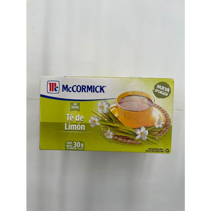 TE MCCORMICK LIMON 25 SOBRES