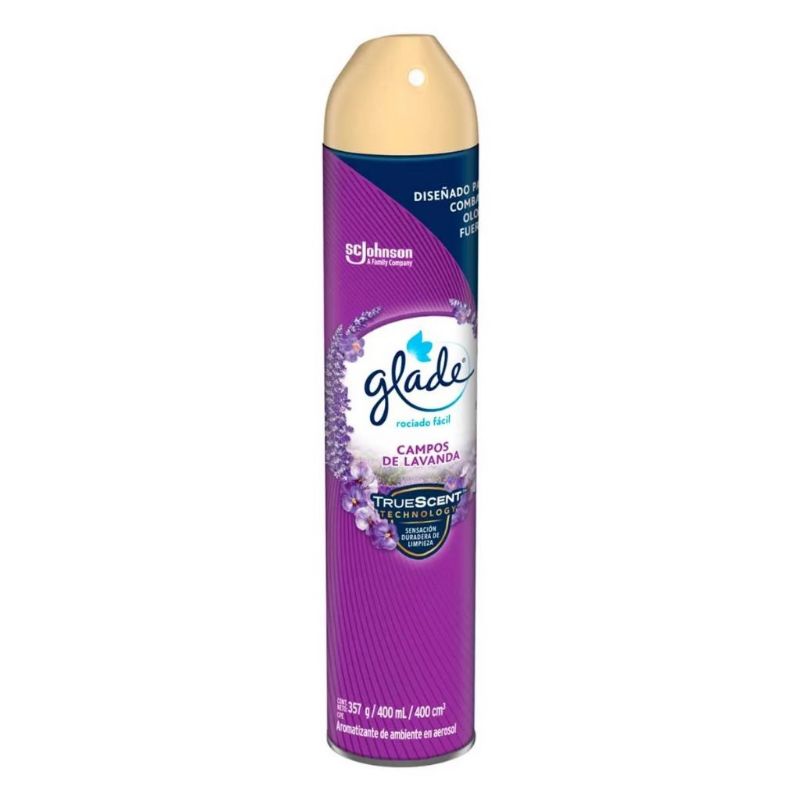 AROMATIZANTE GLADE 400 ML CAMPOS DE LAVANDA