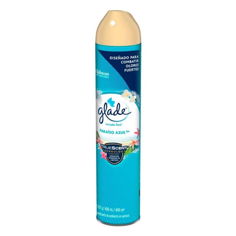 AROMATIZANTE GLADE 400 ML PARAISO AZUL