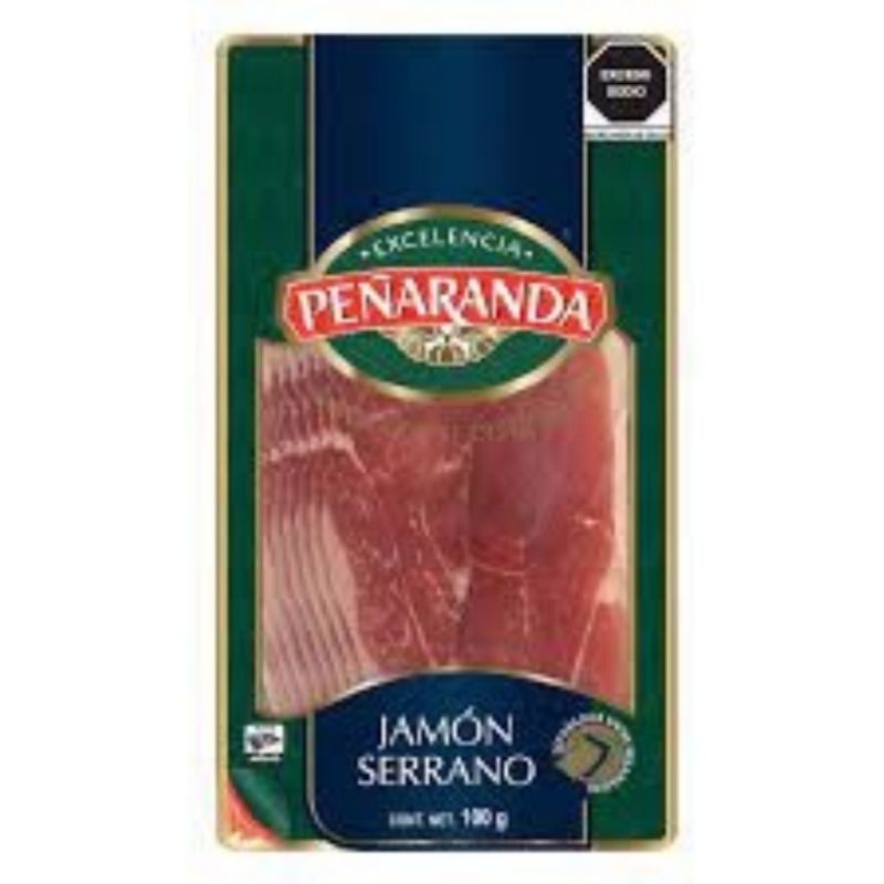 PEÑARANDA JAMON SERRANO PAQUETE 100 GRS